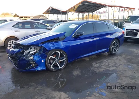 2021 Honda Accord Sport 2.0T from USA, damaged, VIN 1HGCV2F32MA033580